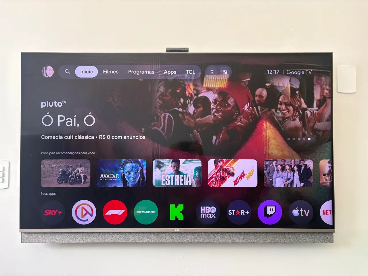 Smart TV 55?4K Mini LED TCL 55C825 VA 120Hz
