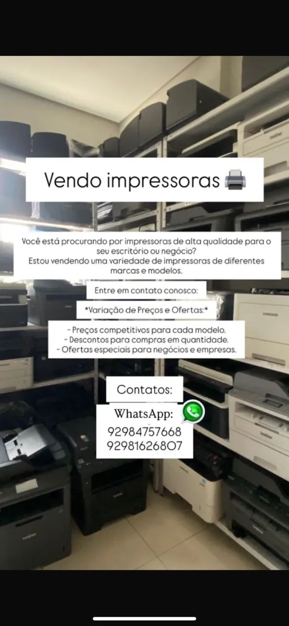 Impressoras multifuncionais 