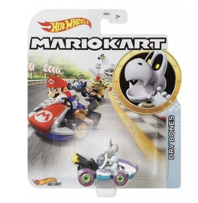 Hot Wheels - Mario Kart - Dry Bones Standard Kart   - Foto 2