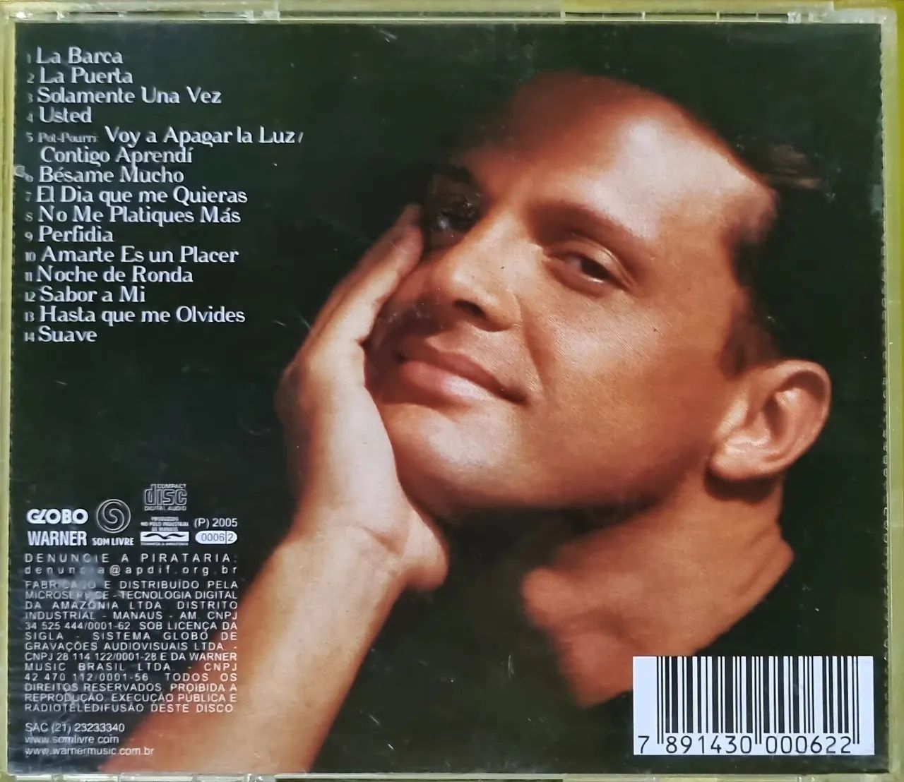 CD Luis Miguel - Perfil (Som Livre) - Foto 5