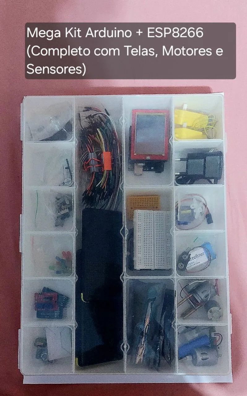 Kit Arduino + ESP8266 Microcontroladores componentes completo - Foto 5