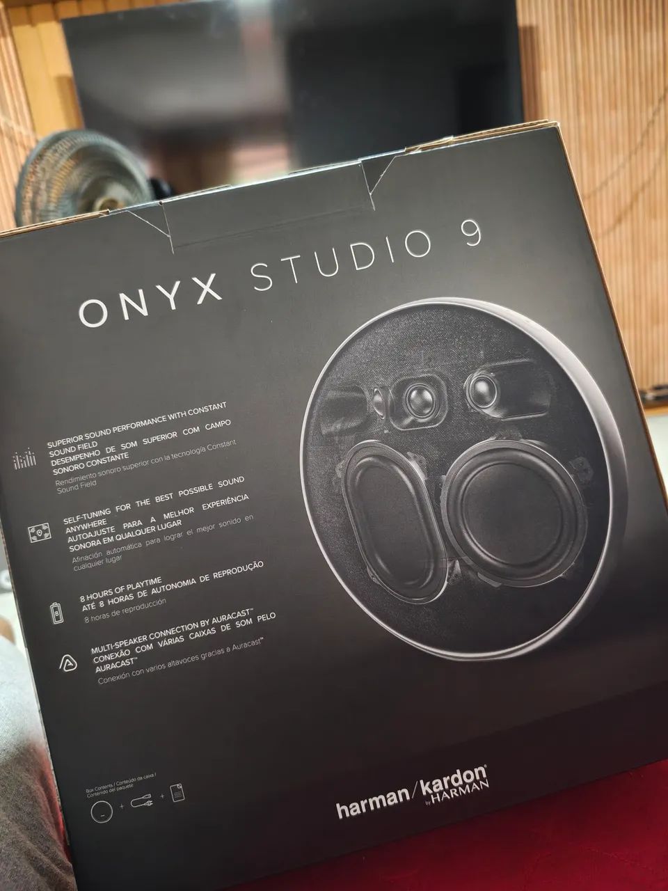 Harman Kardon, Caixa de som, Onix Studio 9, Bluetooth, portátil