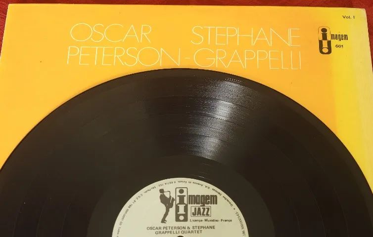 LP Oscar Peterson e Stephane Grappelli em Estado de Novo - Foto 3