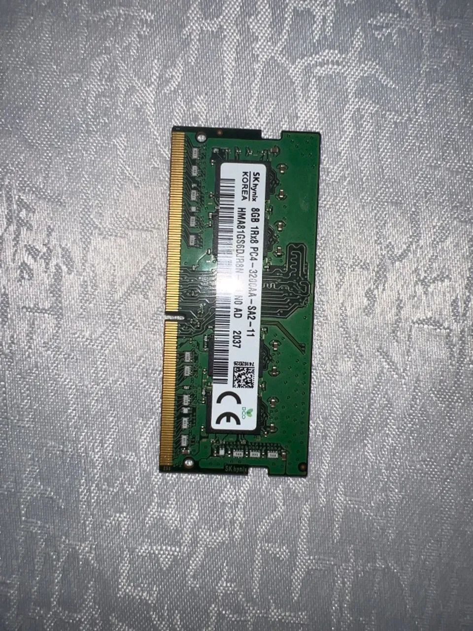 Memória RAM 8 Gb