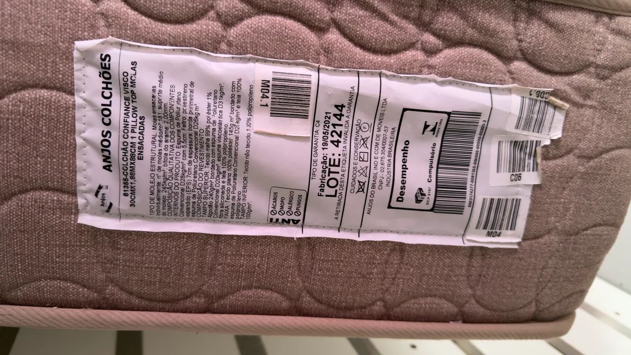 Cama solteiro com auxiliar  - Foto 5