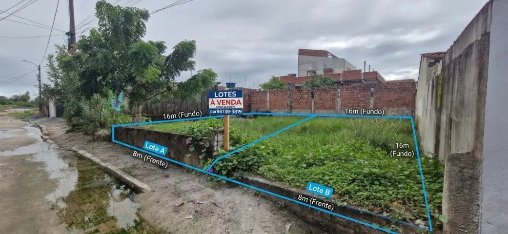 Terrenos 128m² Praia de Serrambi PE