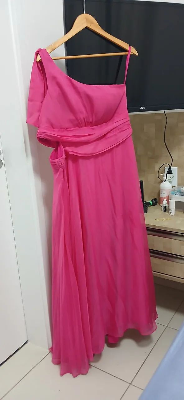 Veztido de festa fuscia pink - Foto 2