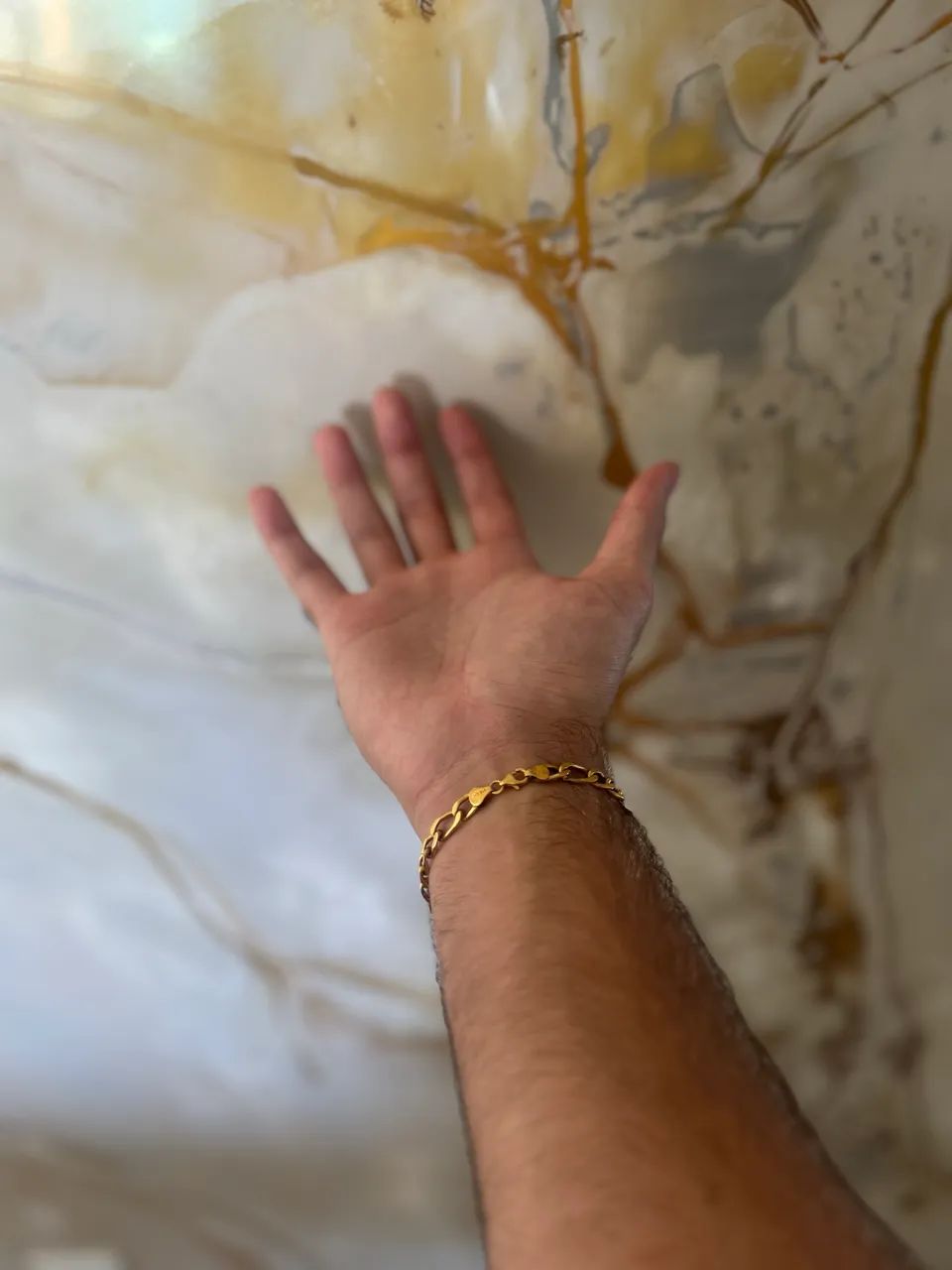 Pulseira de Ouro 18K Masculina  - Foto 2