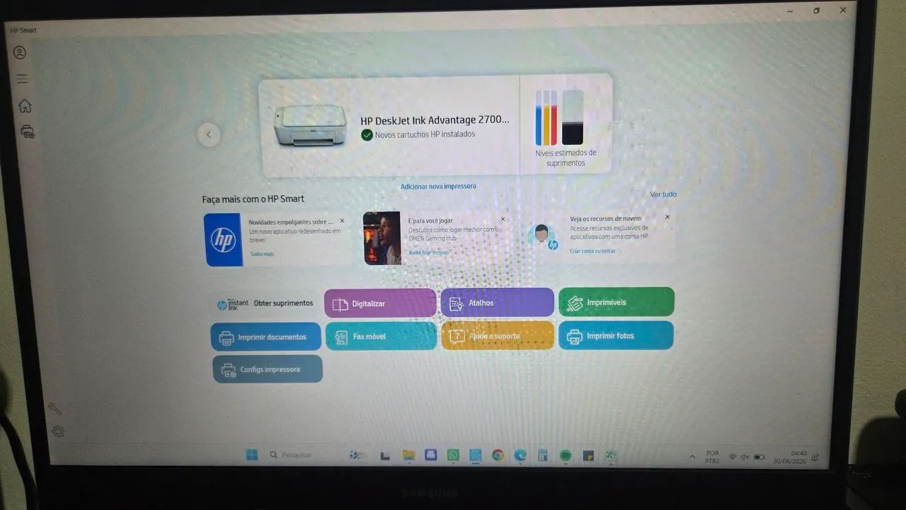 IMPRESSORA HP DESK JET 2774 - Foto 4