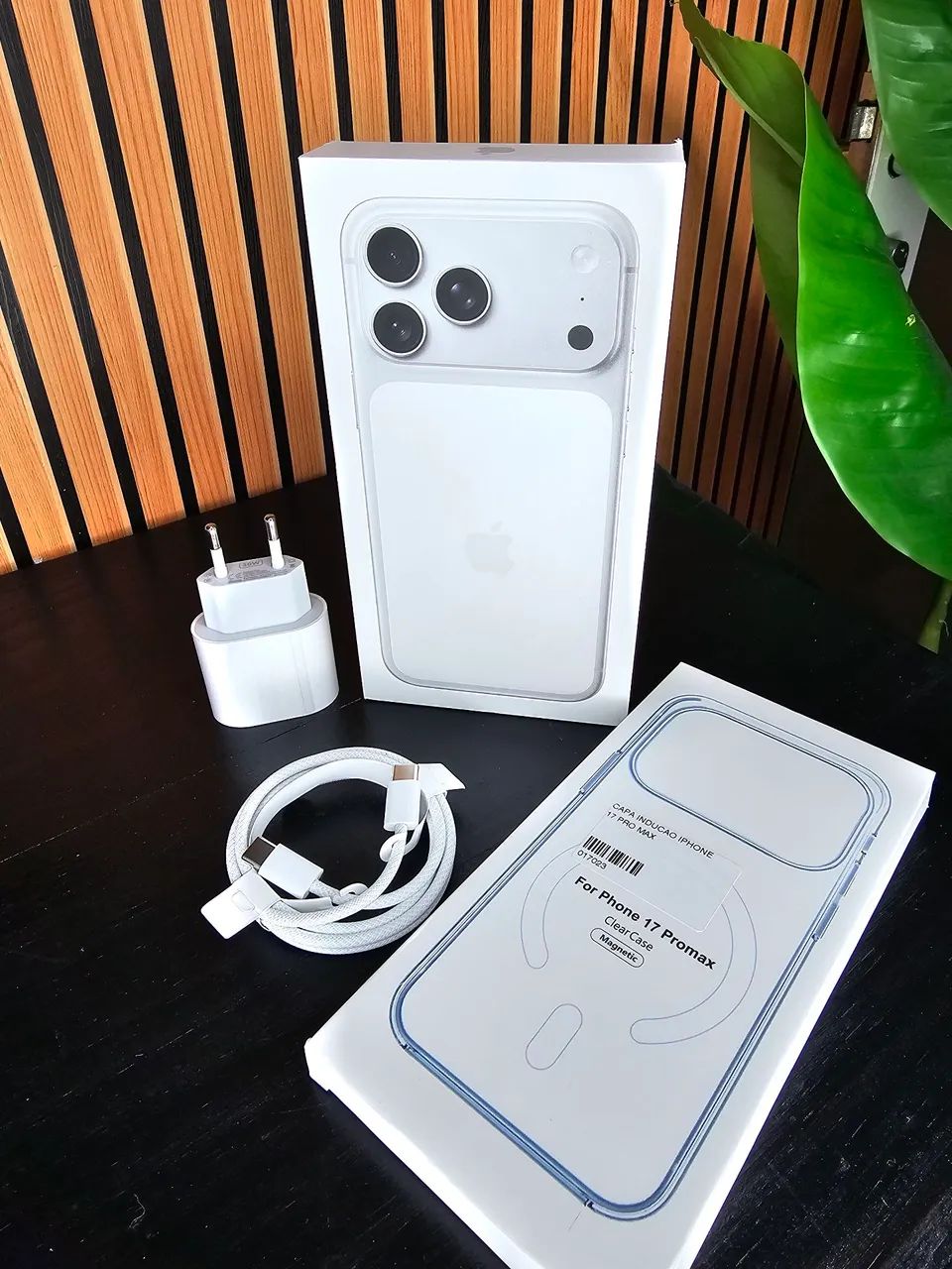 IPhone 17 Pro Max 256GB Silver, Novo, Nunca Ativado