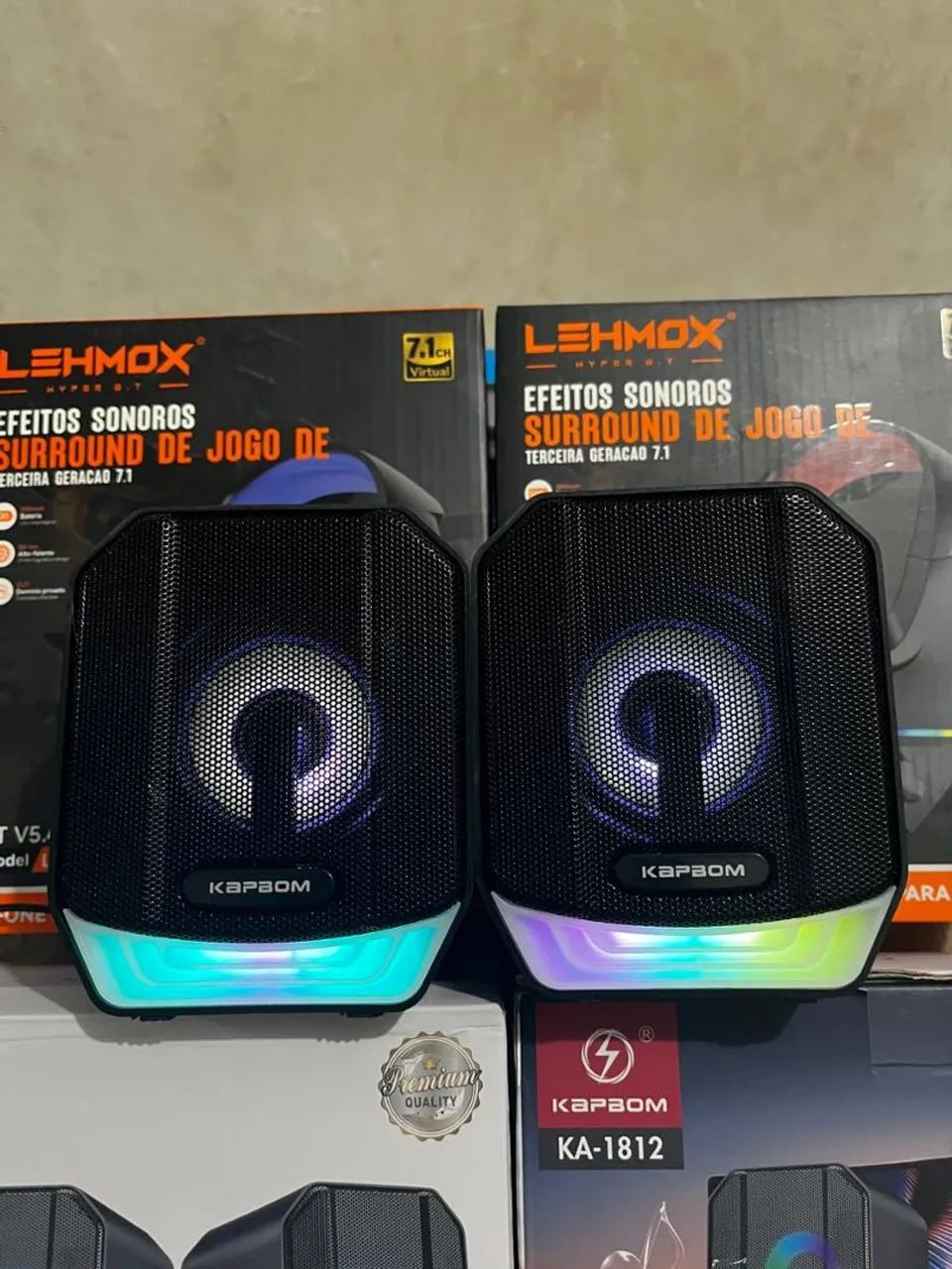 Caixinha p/ PC gamer 