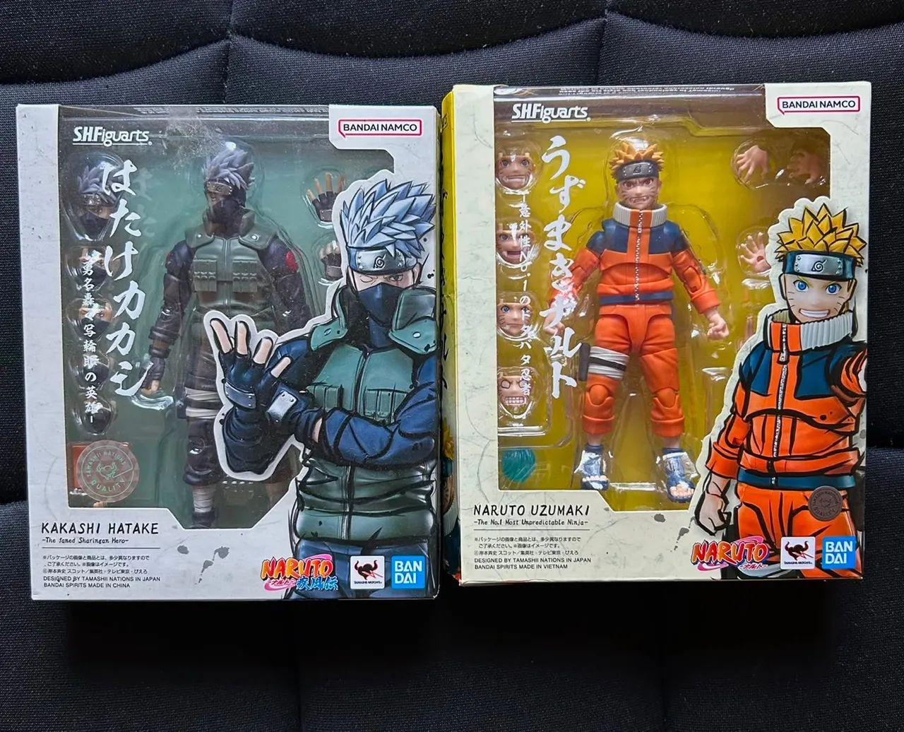 Combo SHFiguarts - Naruto e Kakashi (Reservado)