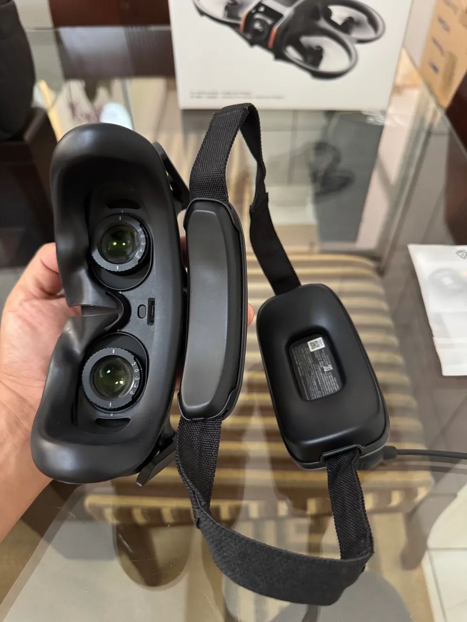 OCULOS ORIGINAL DJI GOOGLES 3 - IMPECÁVEL  - Foto 3