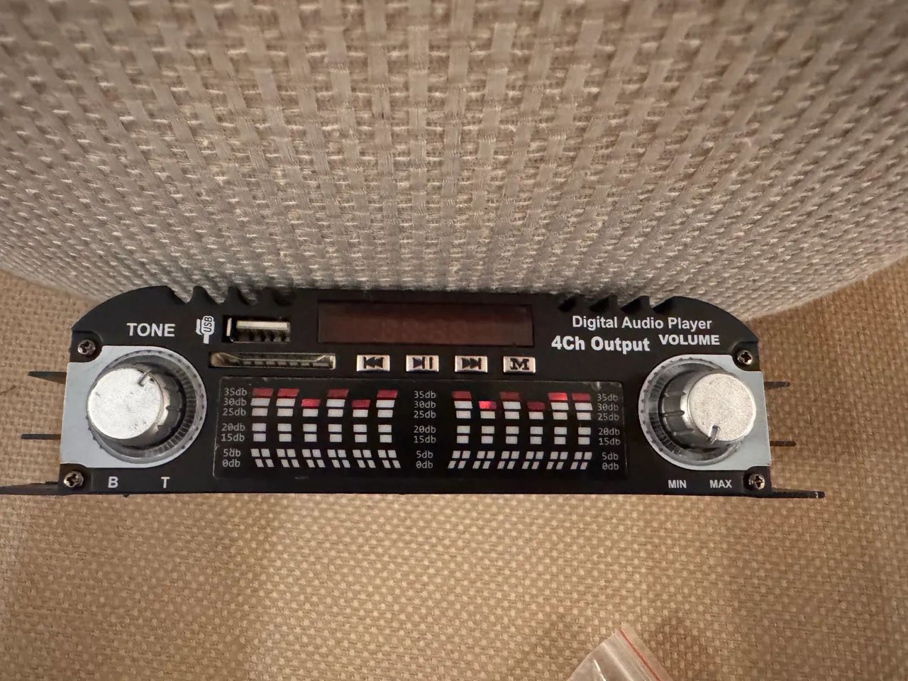 Mini Amplificador Módulo 4 canais BT-998