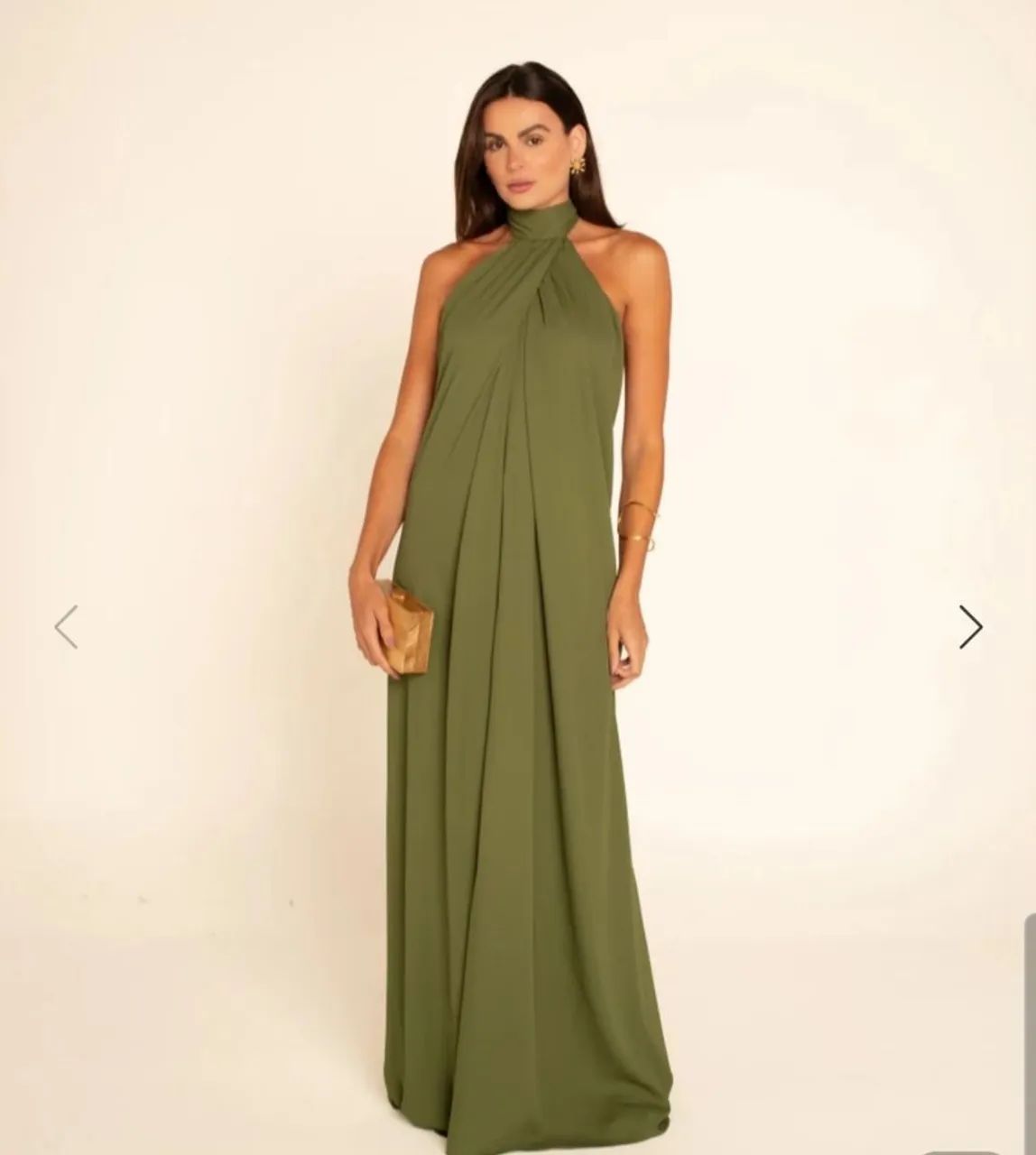 Vestido Verde Oliva - Foto 5