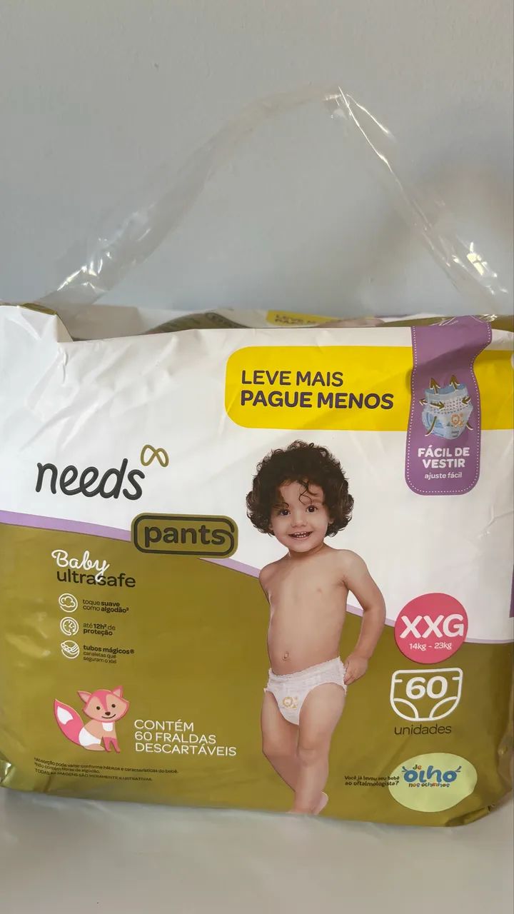 Vendo fralda descartável nova