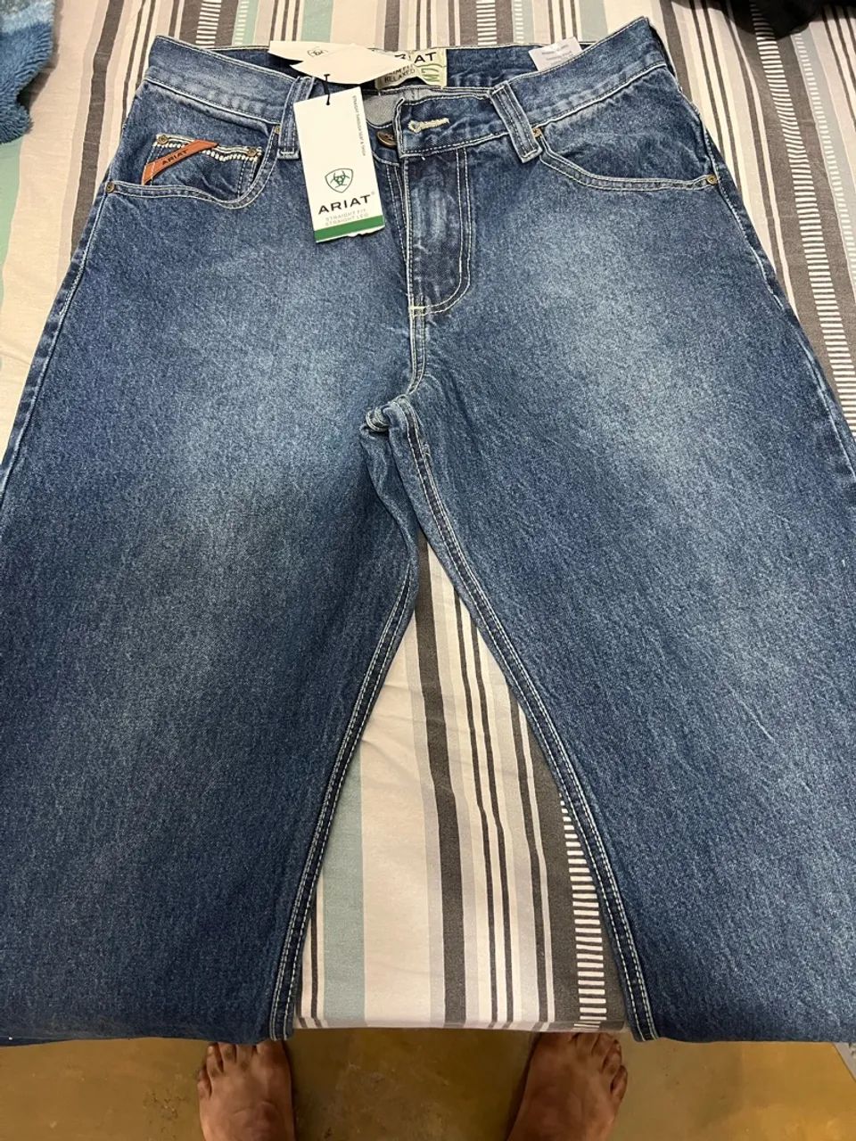2 calças jeans masculina 