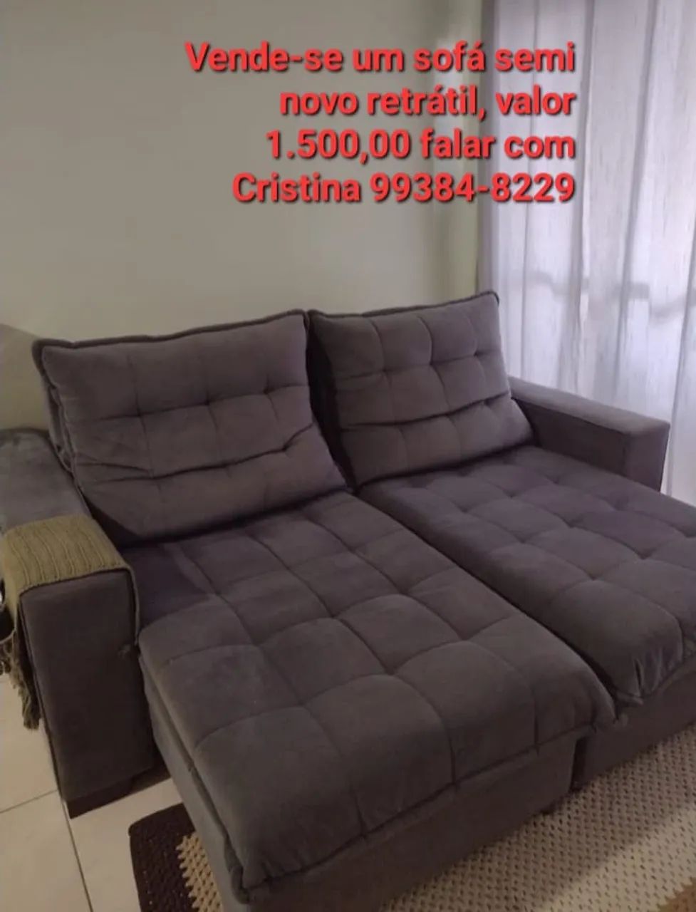 Sofá retrátil 