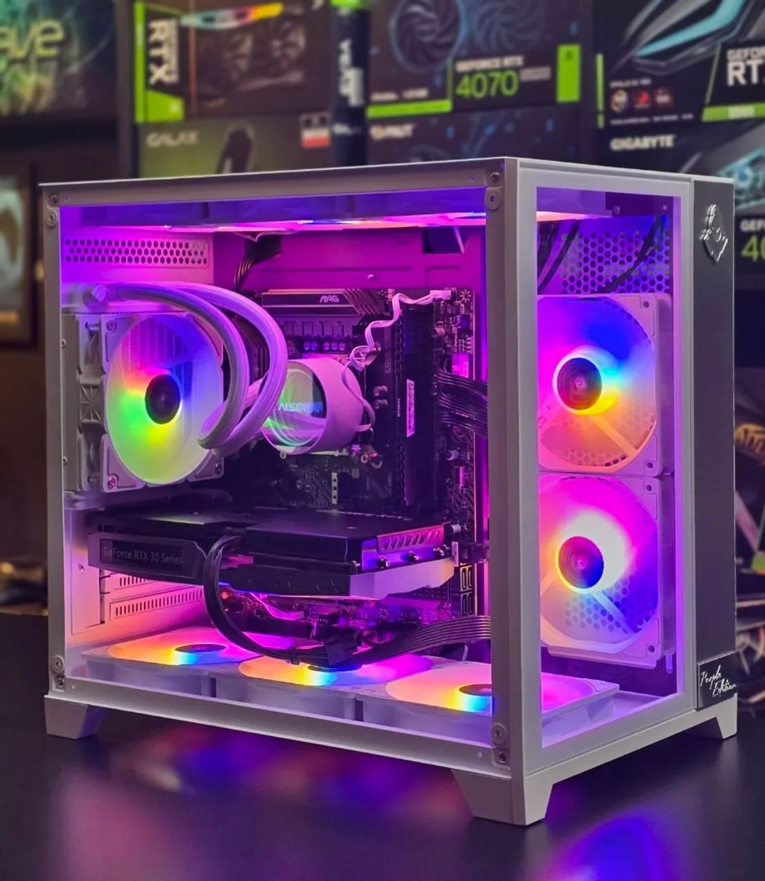 PC Gamer Intel Xeon E5 2620 V3 + RX 580 8GB - Foto 2