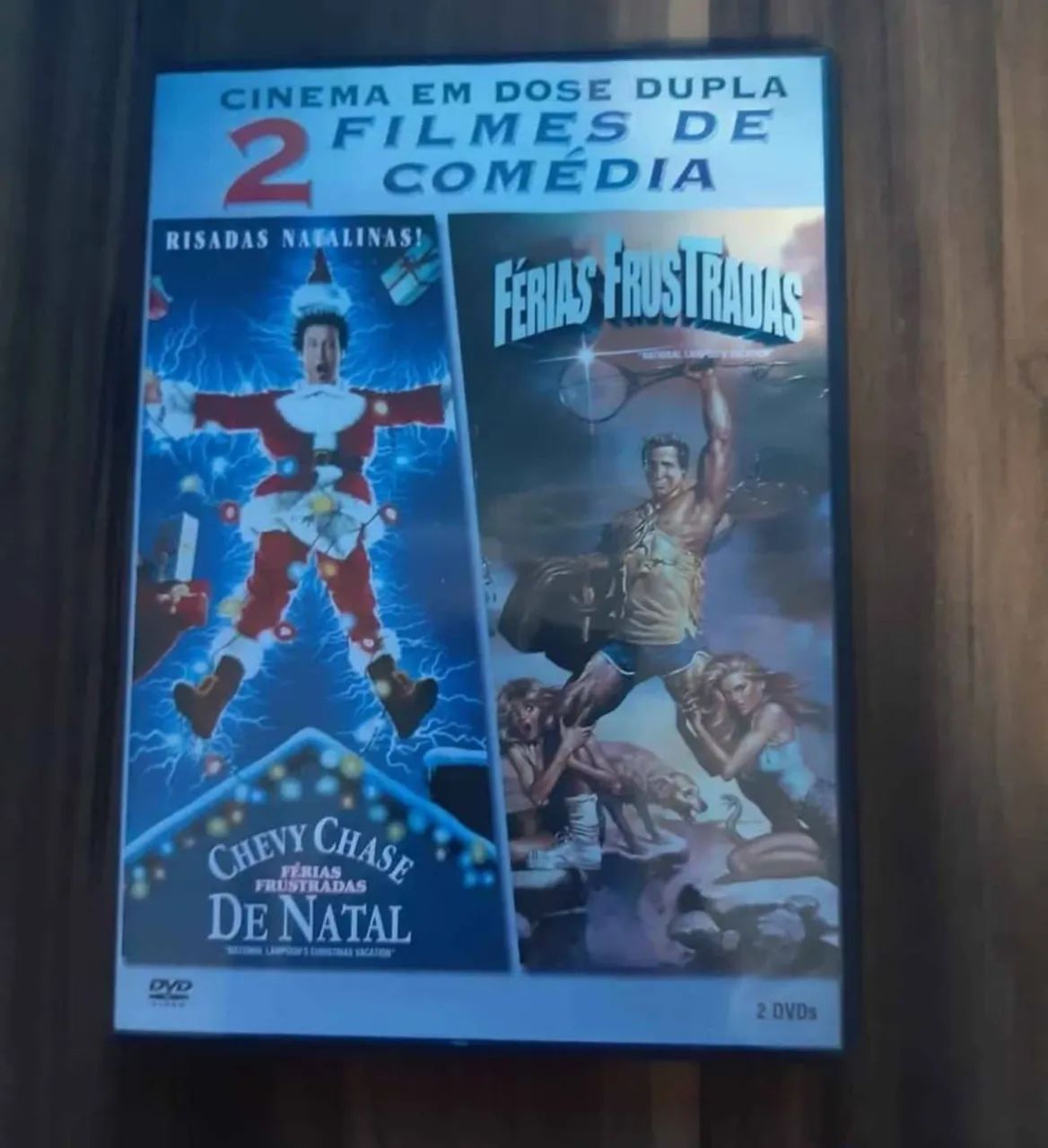 Dvd 2 em 1 filmes de comédia  Ferias Frustradas 