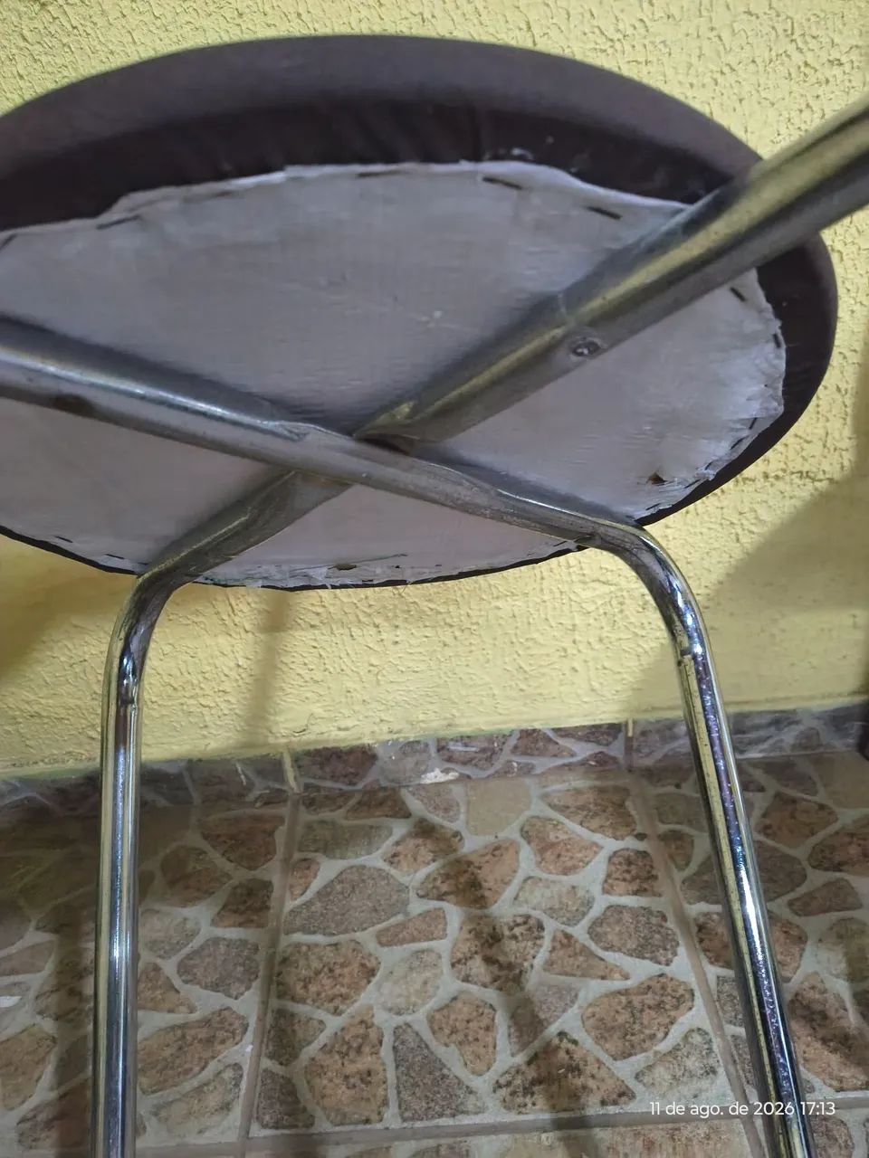 Banqueta alta cromada! - Foto 4