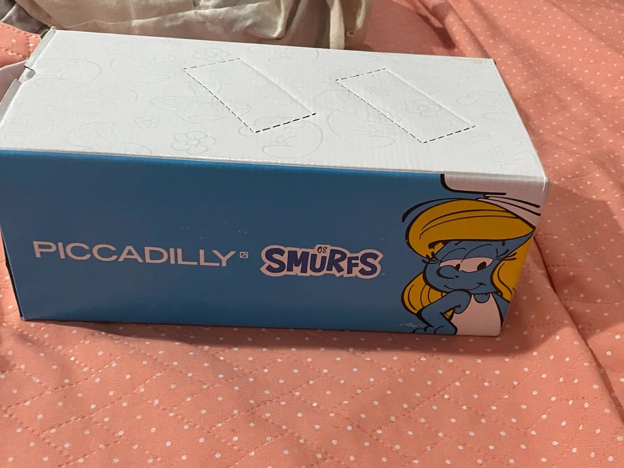 Sandália dos Smurfs