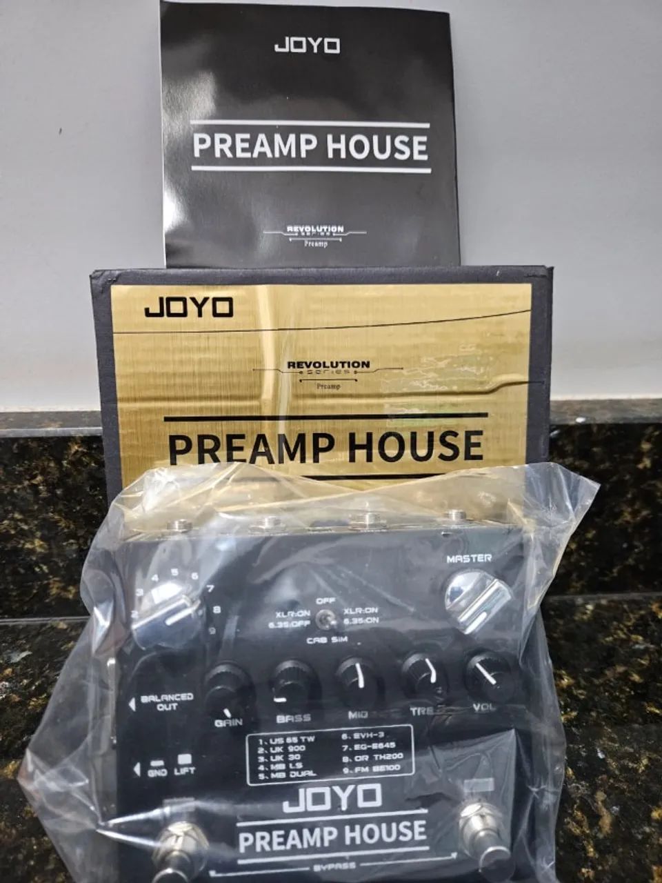 Pedal Joyo Preamp House