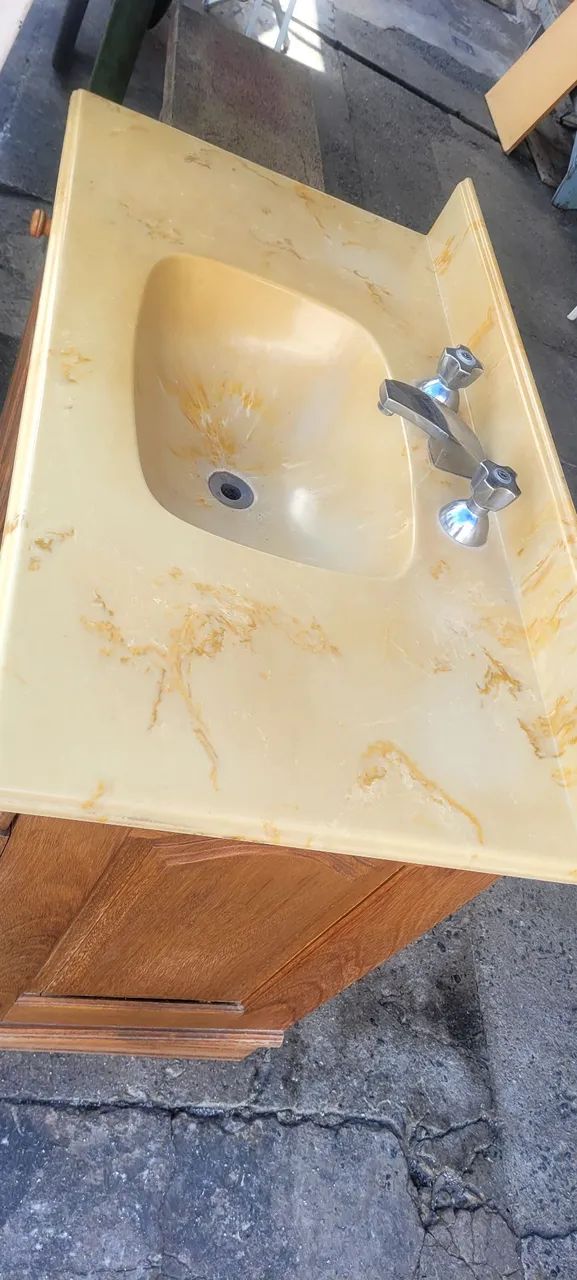 Pia banheiro gabinete. - Foto 3