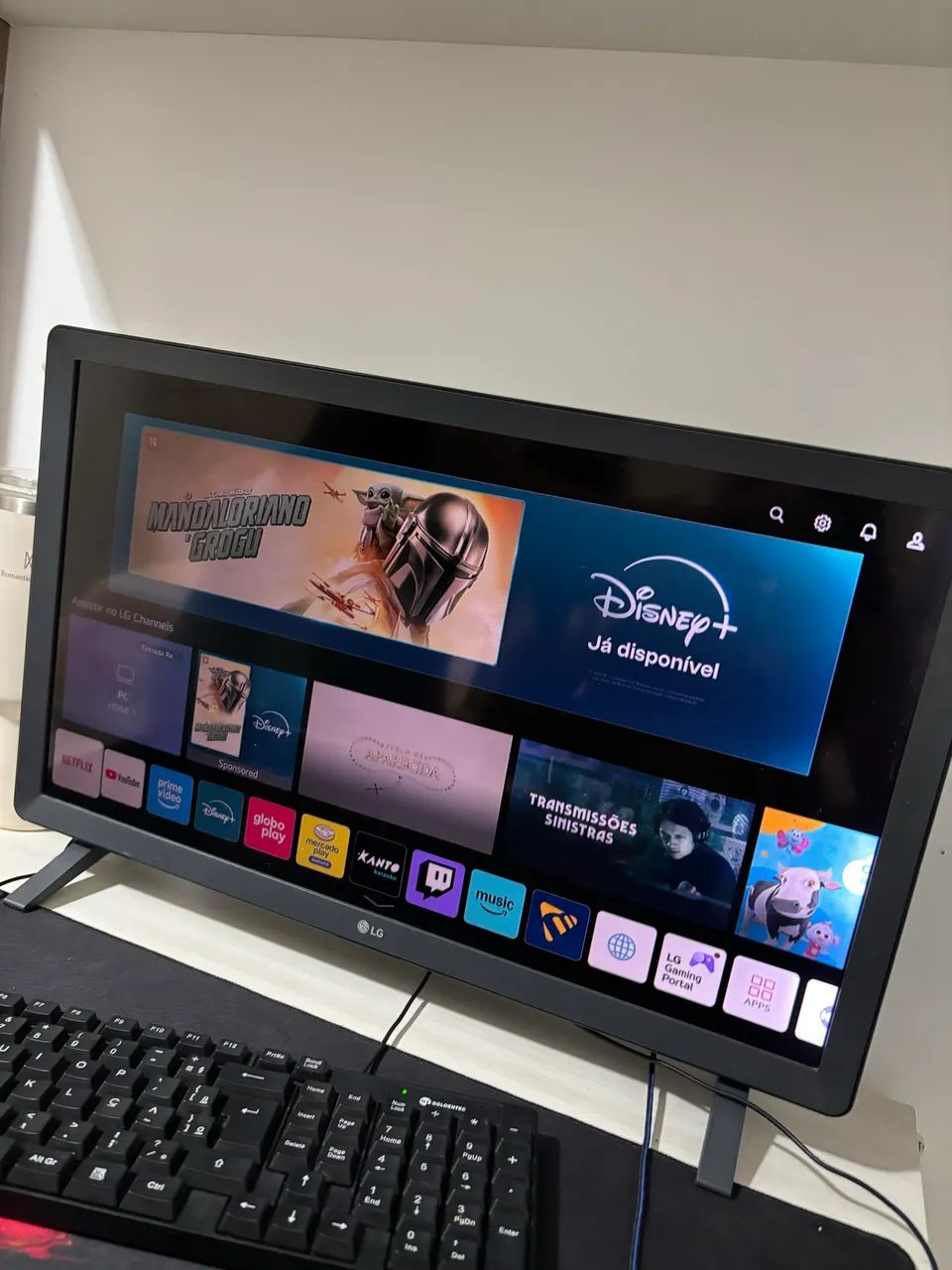 VENDO TV LG 26 POLEGADAS EM BOM ESTADO - Foto 2