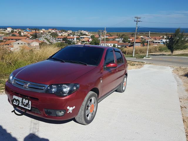 Palio pitbull .1.0, gnv, pneus novos som de mala - Foto 3