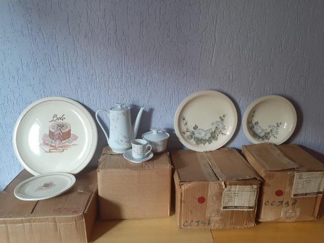 Conjunto de Porcelana Schmidt decorados - Foto 6