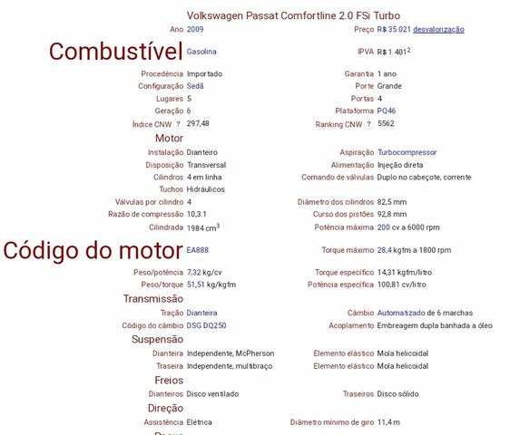Passat Tsi turbo 2.0 2009 - Foto 8