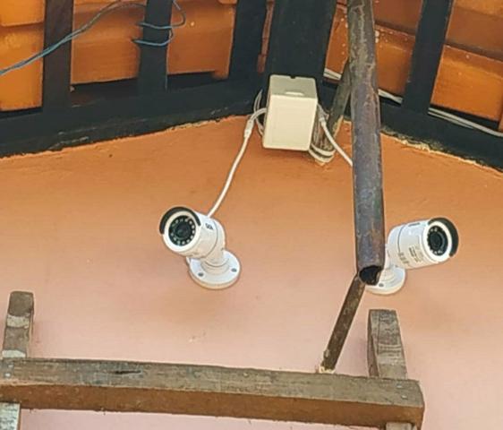 Câmeras de segurança, concertinas, dividimos em boleto sem consulta ao spc