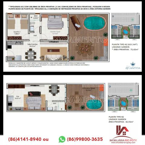 Apartamento em Luiz Correia/ Praia de Atalaia (Vila Atlântida) - Foto 3