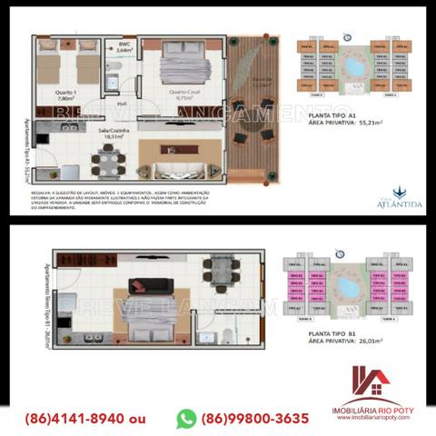 Apartamento em Luiz Correia/ Praia de Atalaia (Vila Atlântida) - Foto 4