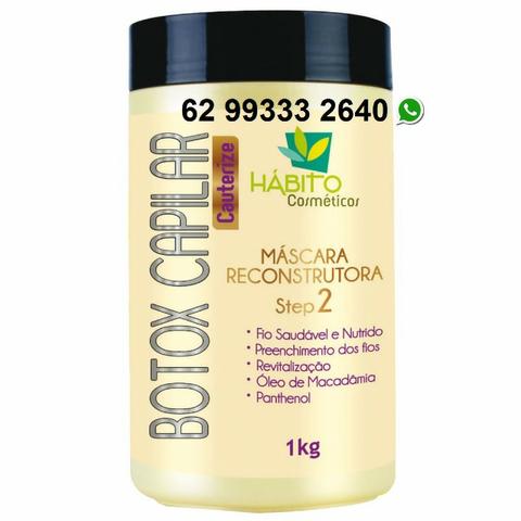 Máscara Reconstrutora e Cauterização Botox Bittes Cosméticos 096473