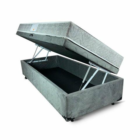 Box Baú solteiro 88x188 Preço de fábrica apenas 499,00 - Foto 2