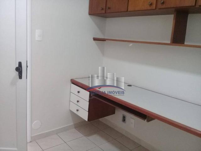Apartamento com 2 dormitórios para alugar, 83 m² por R$ 2.200/mês - Pompéia - Santos/SP - Foto 8