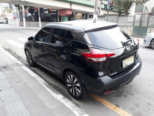 Kicks sv 1.6 aut. 2018 gnv injetado+multimídia+couro - Foto 5