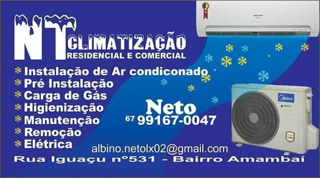 Ar condicionado instalador conserto