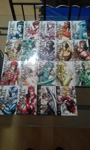 Mangá Terra Formars completo - Vol. 1 ao 19
