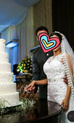 Vestido de Noiva + Véu - Foto 5