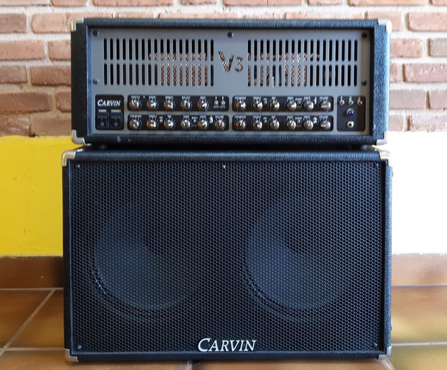 Amplificador guitarra Carvin V3 valvulado