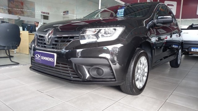 RENAULT LOGAN ZEN 1.0 12V SCE PRETO 2019/2020