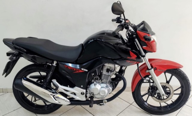 HONDA CG 160 FAN FLEX 2019 PRETA