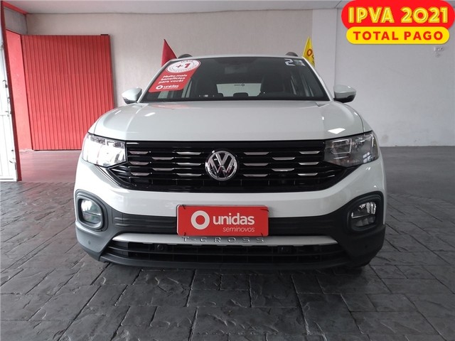 VOLKSWAGEN T-CROSS 2021 1.0 200 TSI TOTAL FLEX COMFORTLINE AUTOMÁTICO