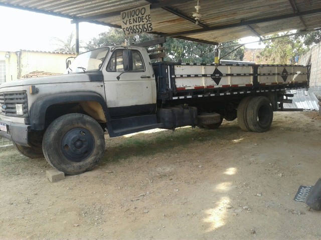 VENDO CAMINHÃO CHEVROLET CARROÇARIA ABERTA ANO 1986