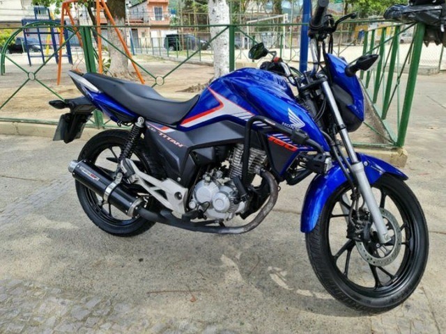 CG TITAN 160 AZUL PROMOÇÃO