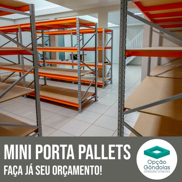 Mini Porta Pallets Novos | A Pronta Entrega 