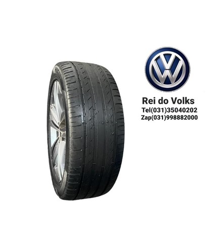 Uma roda de liga do Jetta  aro 17 com pneu  - Foto 2